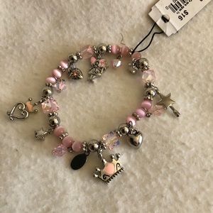 Cookie Lee charm bracelet